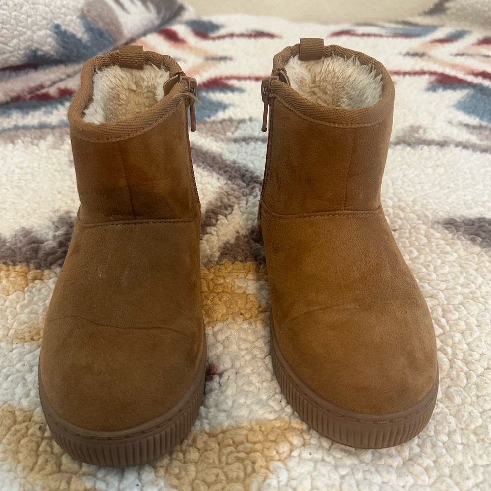 Cat & Jack Brown Kids Boots